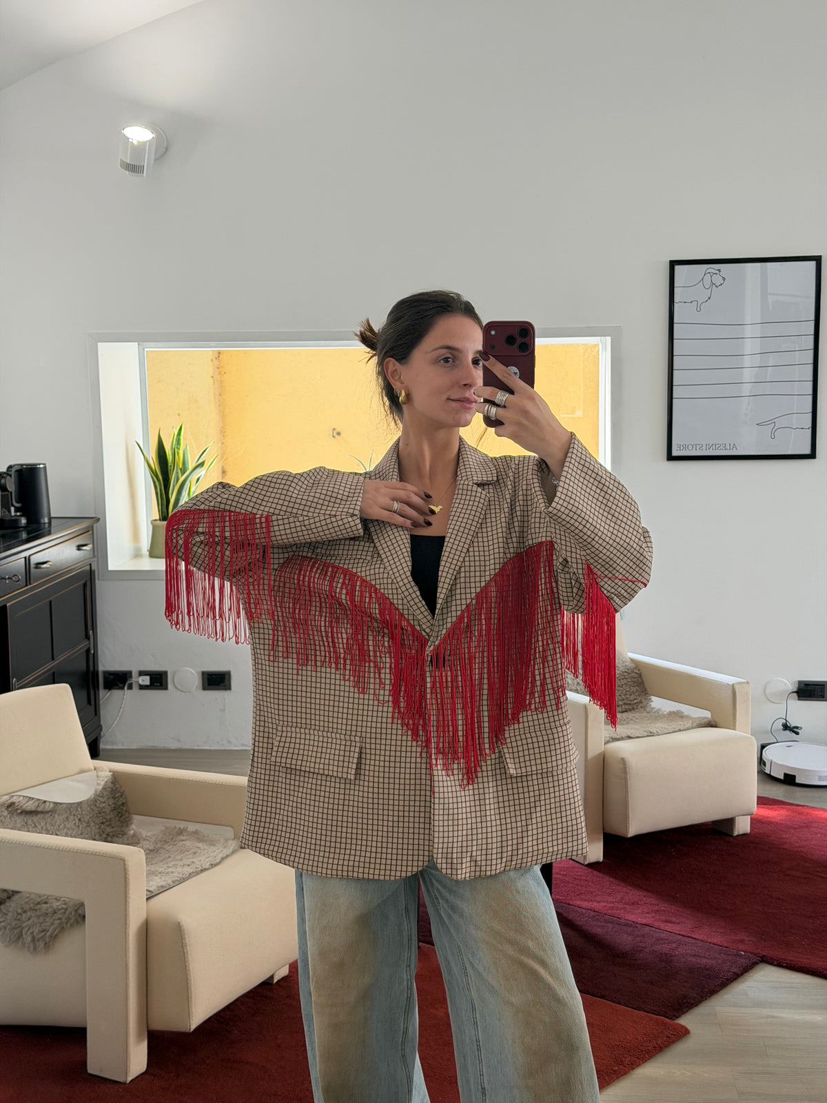 Blazer frange