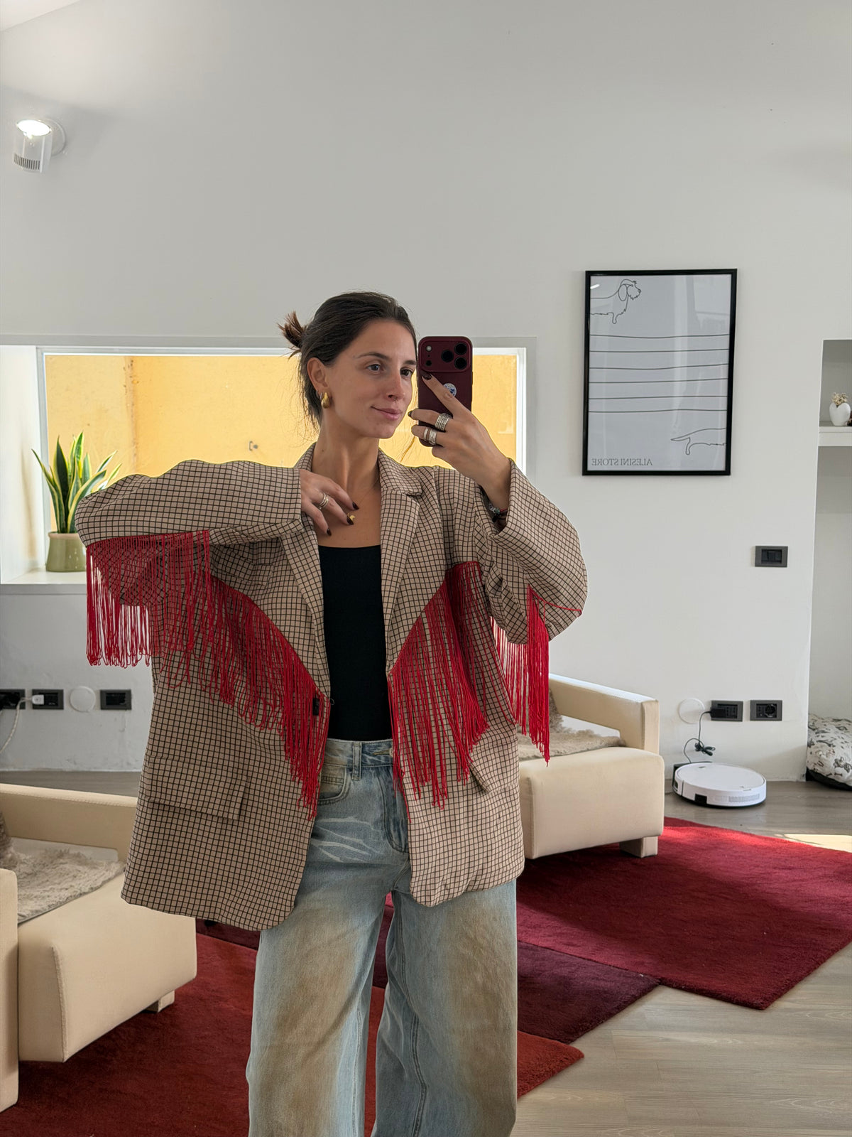 Blazer frange