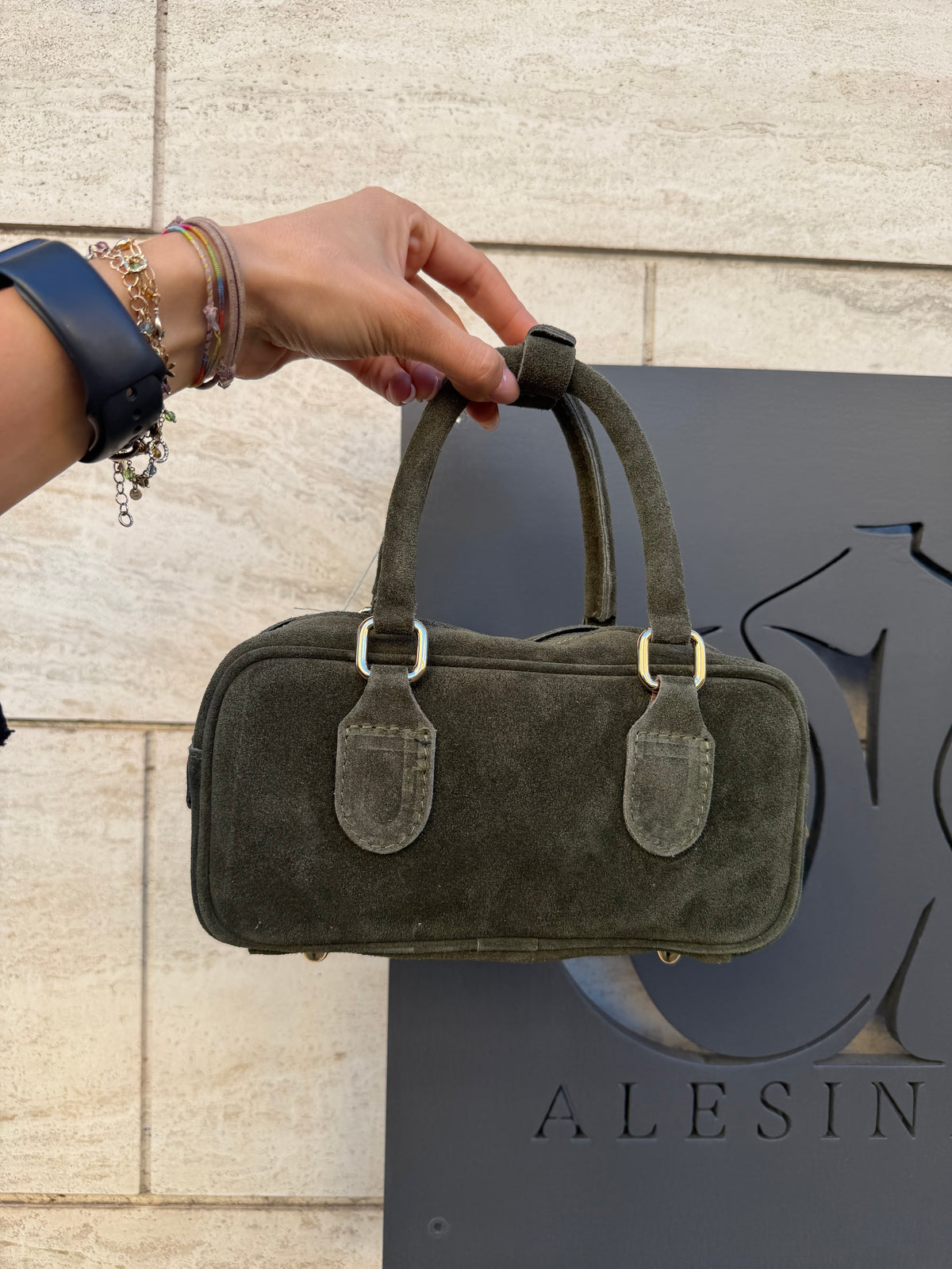 Borsa camoscio