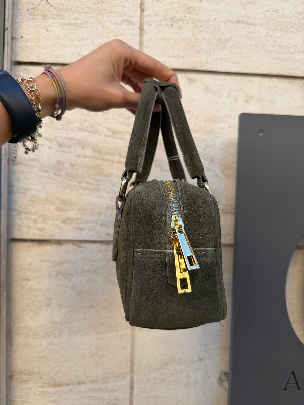 Borsa camoscio